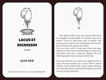 Dark Fiction (Title Page & Header)