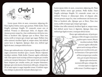 Swan Lake (Chapter Header & Scene Illustration)
