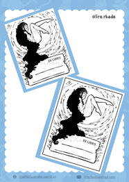 Whimsical Bookplate Illustration