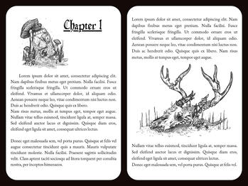 Botanical Gothic (Header & Scene Illustration)
