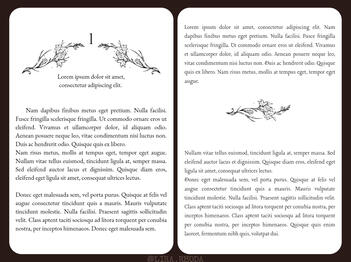 Floral Chapter Header + Scene-break #2