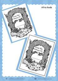 Botanical Horror Bookplate Illustration